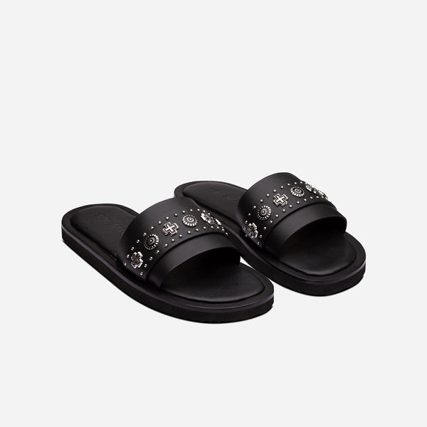 Sol Sana Cleo Slide Black/Silver