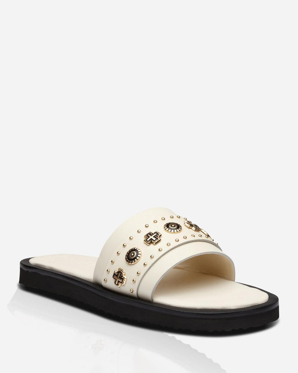Sol Sana Cleo Slide Off White/Gold