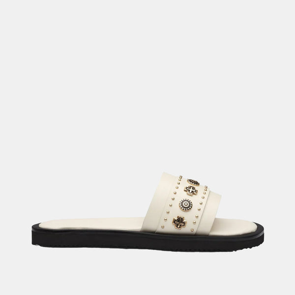 sol sana Cleo Slide Off White/Gold