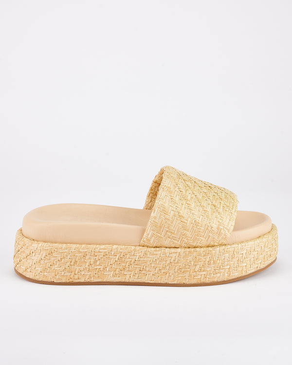 sol sana Dustin Flatform Natural Raffia