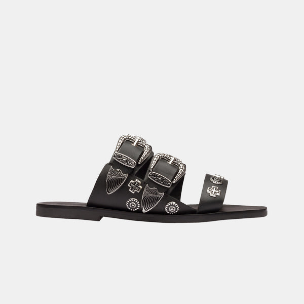 sol sana Eastwood Slide Black/Silver