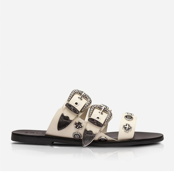 sol sana Eastwood Slide Off White/Silver