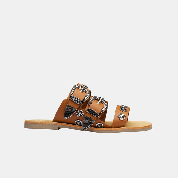 sol sana Eastwood Slide Tan/Silver