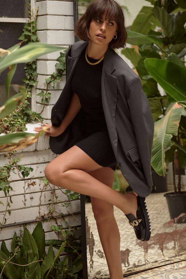 Sol Sana Elana Loafer Black/Gold