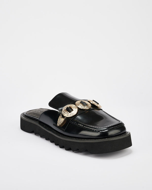 Sol Sana Elana Loafer Black/Gold