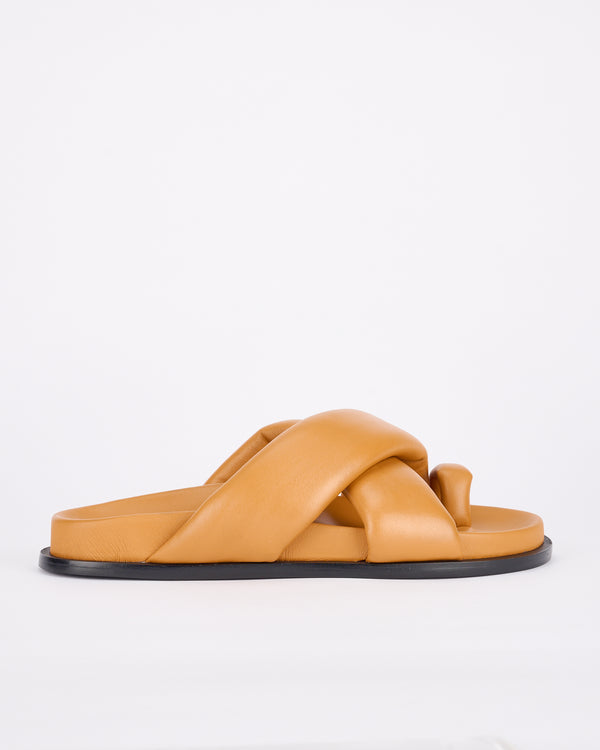 sol sana Elba Footbed Deep Tan