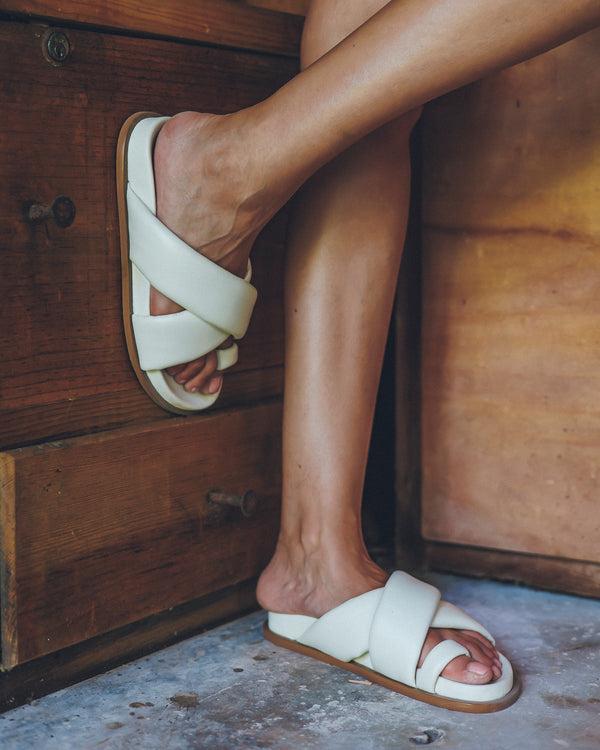 Sol Sana Elba Footbed Off White