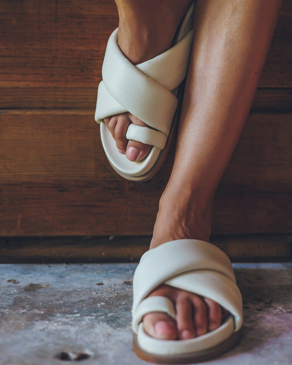 Sol Sana Elba Footbed Off White