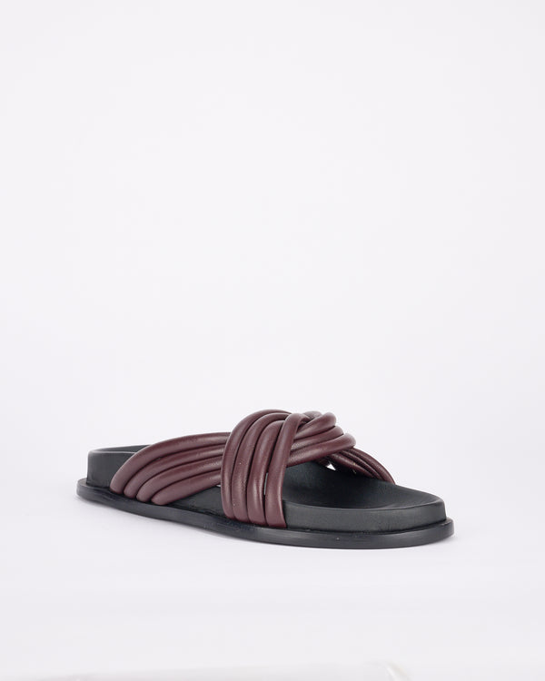 Sol Sana Este Footbed Mullberry / Black