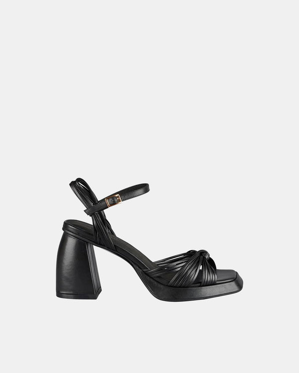 sol sana Evita Platform Heel Black