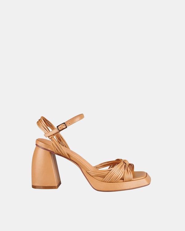 sol sana Evita Platform Heel Tan