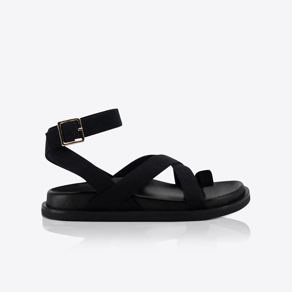 sol sana Hitch Footbed Black