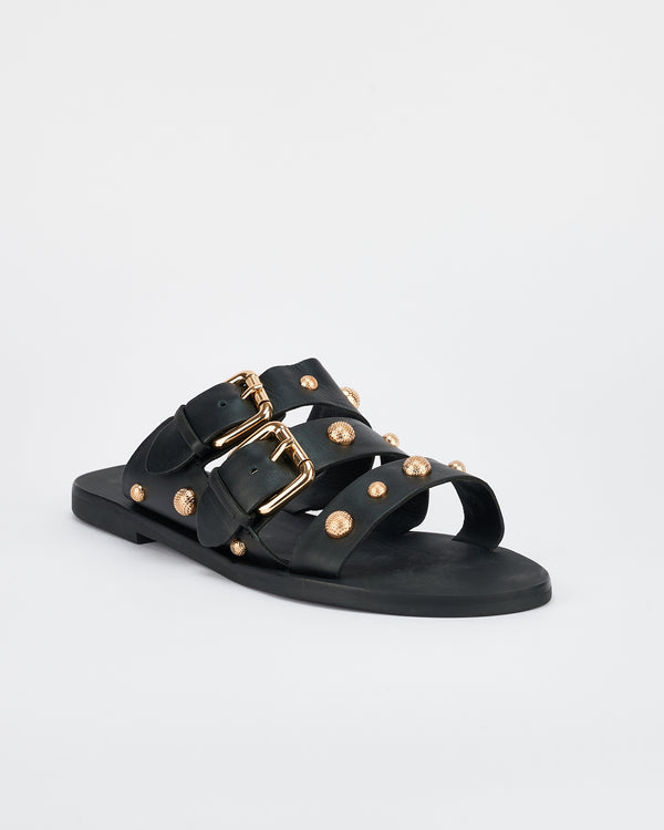 Sol Sana Hvar Slide Black/Gold