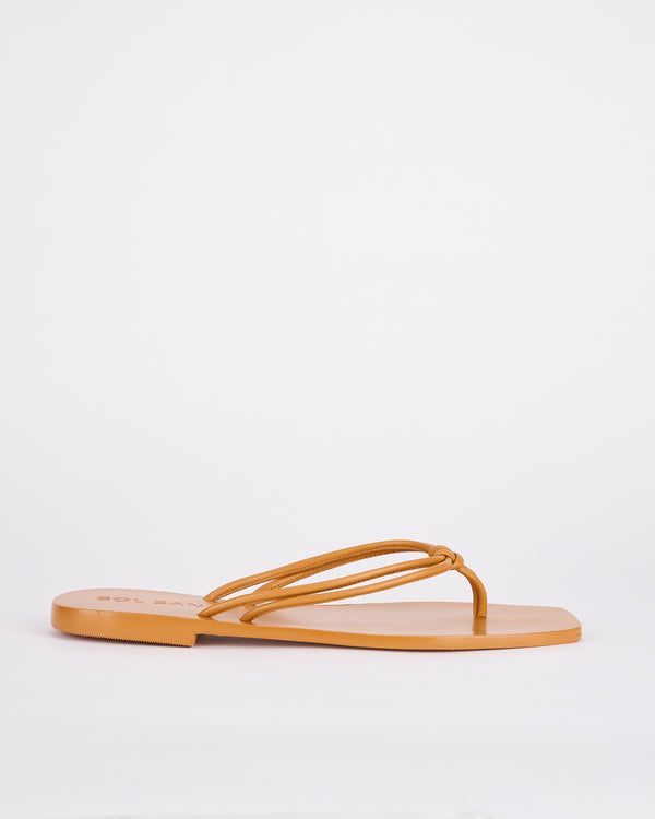 sol sana Ines Sandal Deep Tan