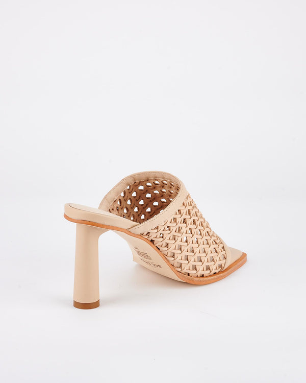 Sol Sana Jacque Heel Natural Woven Leather