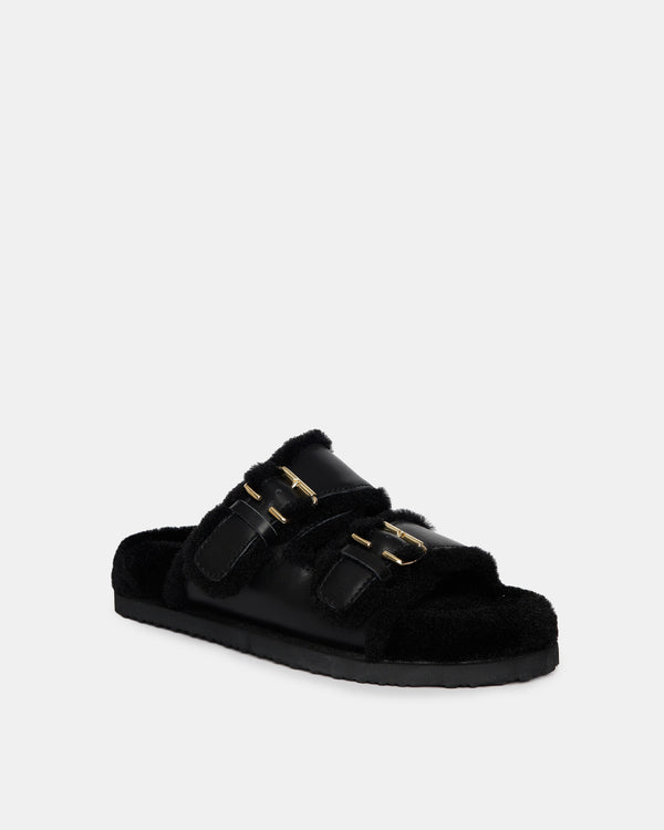 Sol Sana Louis Footbed Black
