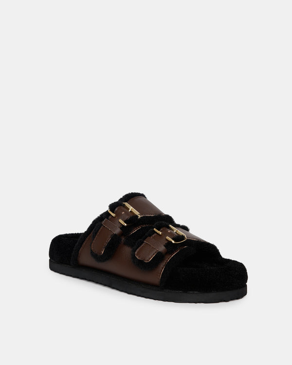Sol Sana Louis Footbed Mocha/Black