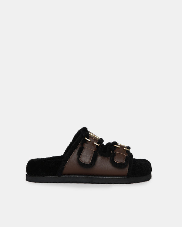 sol sana Louis Footbed Mocha/Black