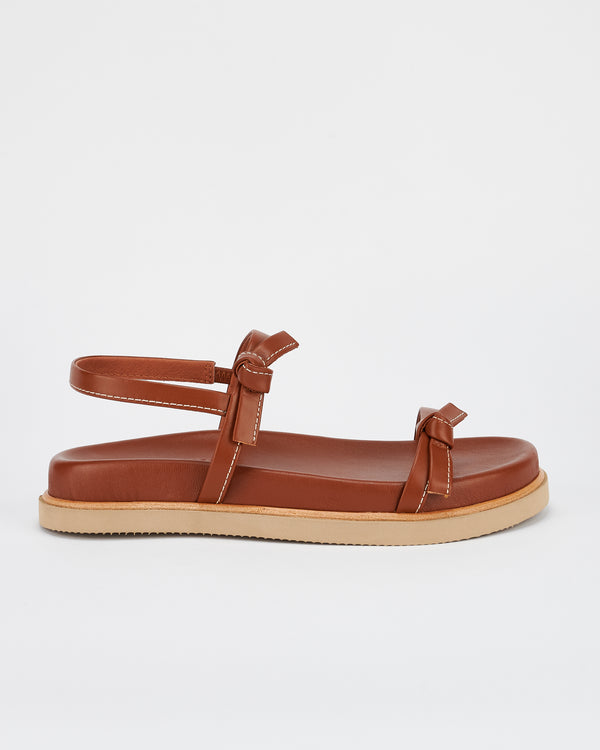 sol sana Manzoni Footbed Cognac