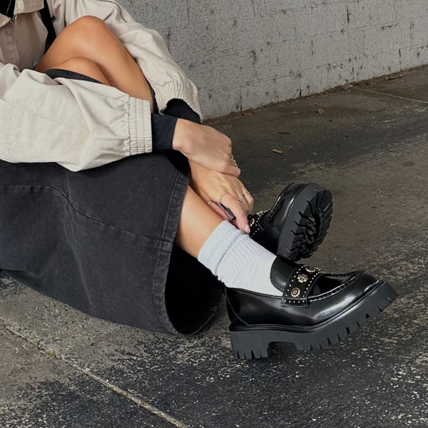 Sol Sana Maritime Loafer Black/Silver