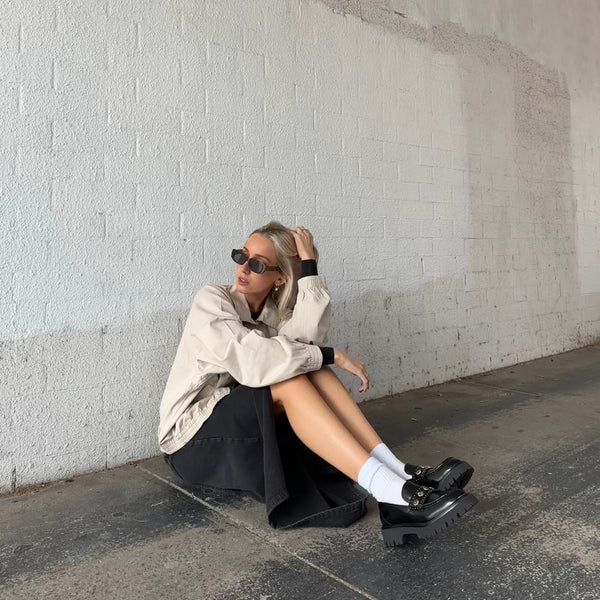 Sol Sana Maritime Loafer Black/Silver