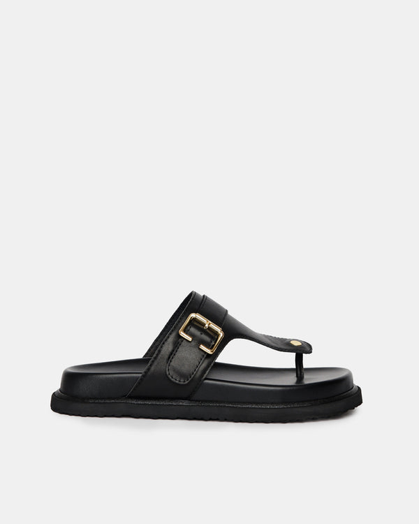 sol sana Meurice Footbed Black/Gold