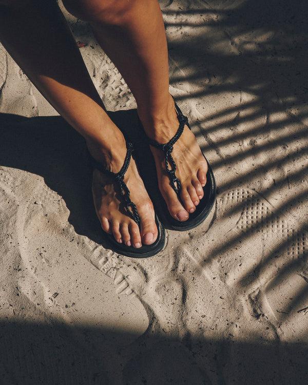 Sol Sana Mira Footbed Black