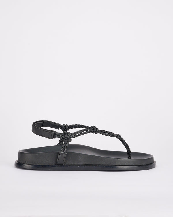 sol sana Mira Footbed Black