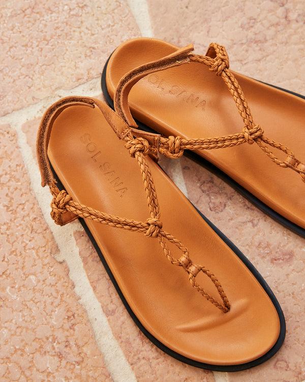 Sol Sana Mira Footbed Deep Tan
