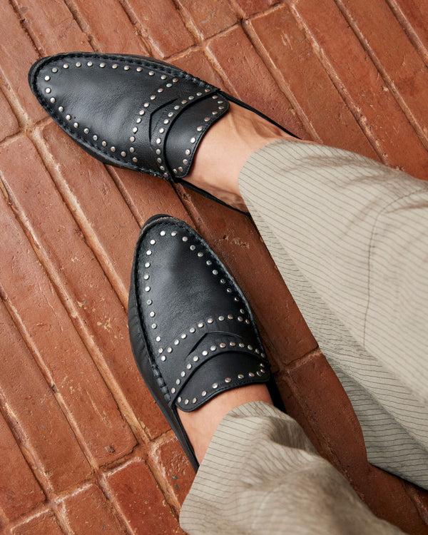 Sol Sana Rosiers Loafer Balck/Silver