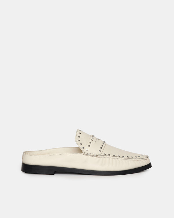 sol sana Rosiers Loafer Off white /Silver