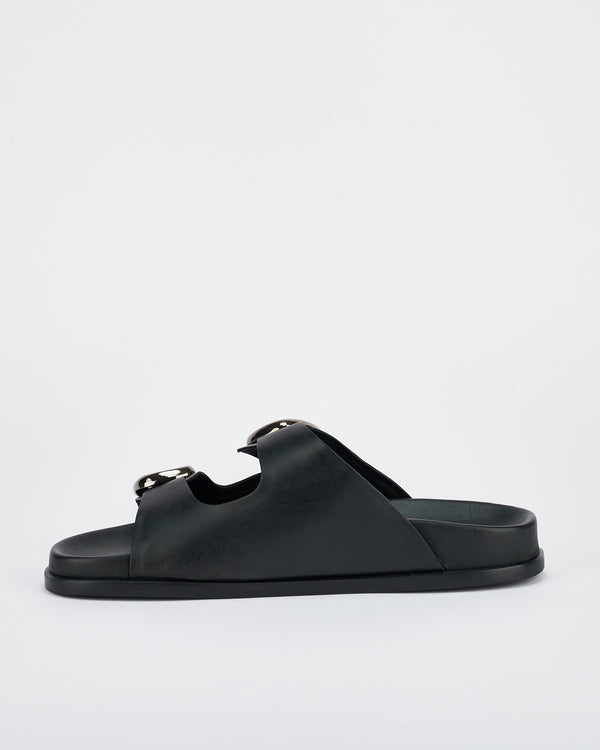 Sol Sana San Jose Footbed Black/Silver