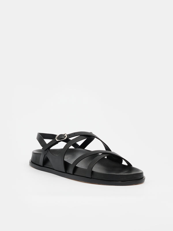 Sol Sana Sidewalk Footbed Black