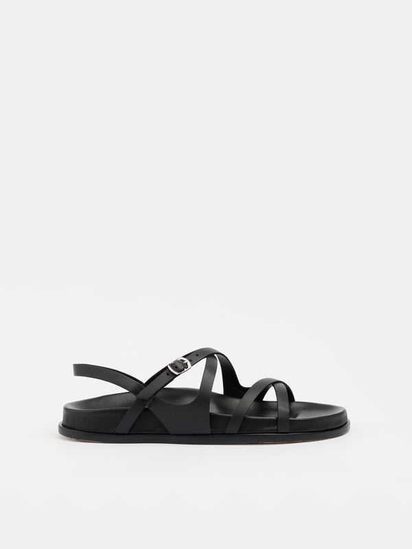sol sana Sidewalk Footbed Black