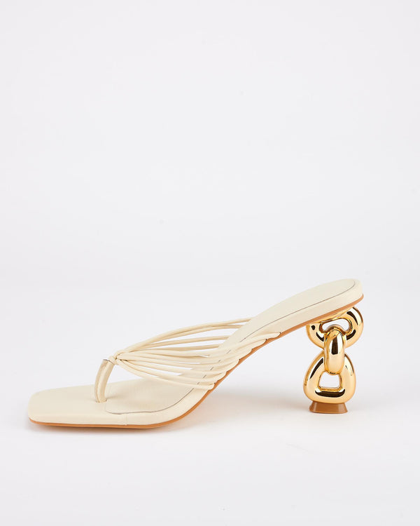 Sol Sana Strand Heel Off White