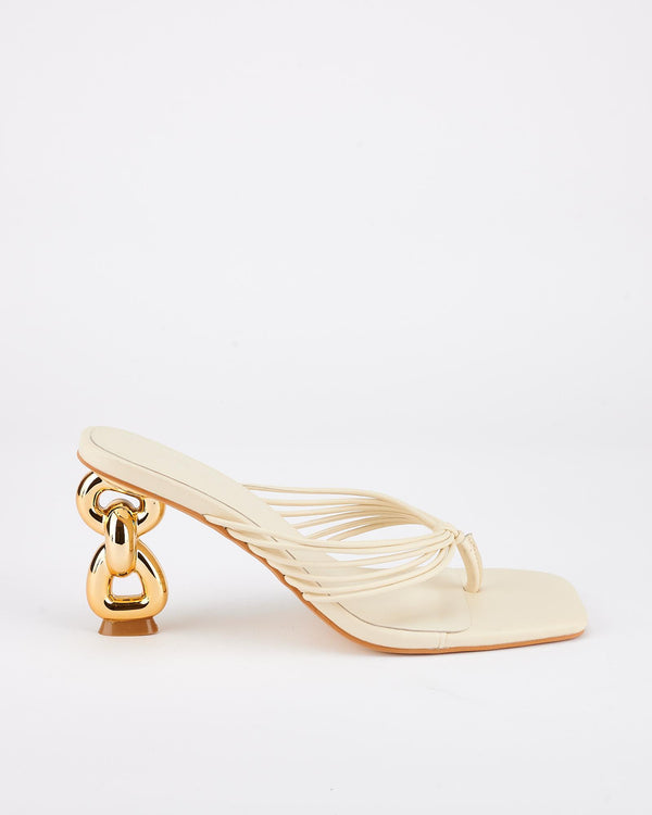 sol sana Strand Heel Off White