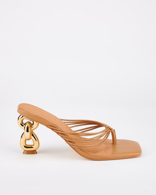 sol sana Strand Heel Tan