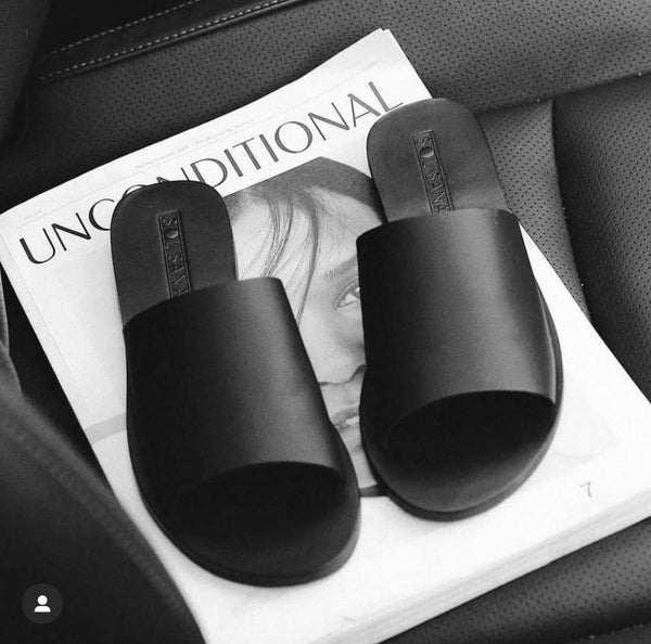 Sol Sana Teresa Slide • Black
