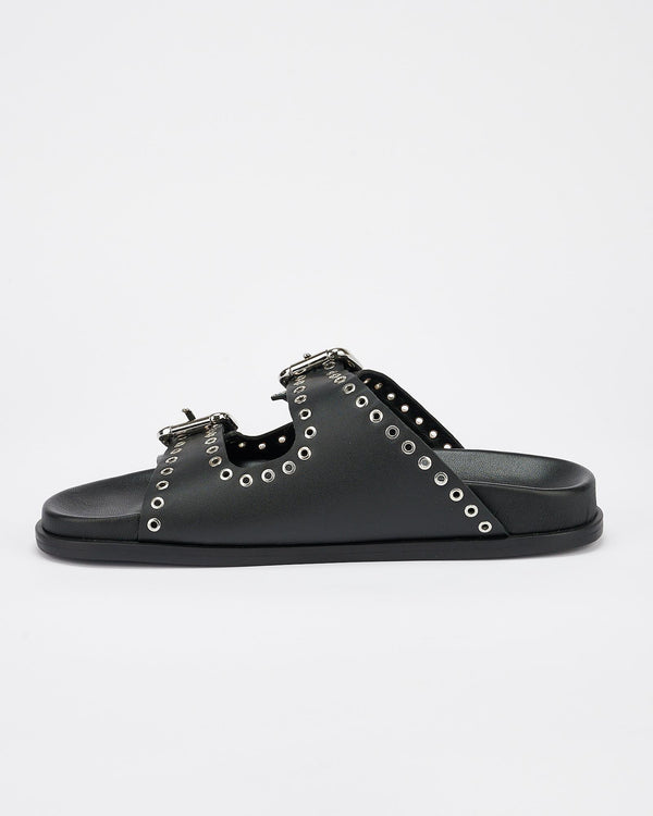 Sol Sana Thea Footbed Black/Silver