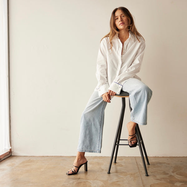 Sol Sana Theo High Heel Patent Black