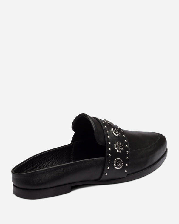 Sol Sana Tuesday Slide Black Western Silver