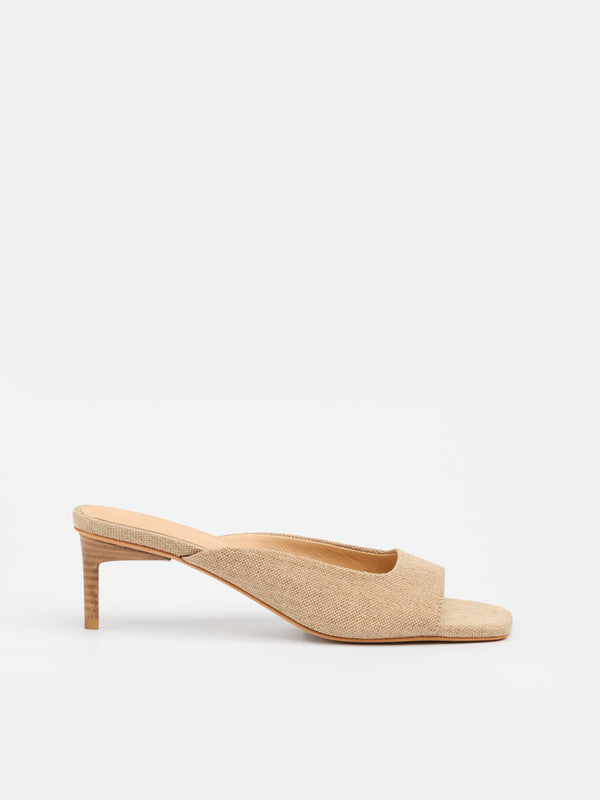 sol sana Tutu Mule Natural Canvas