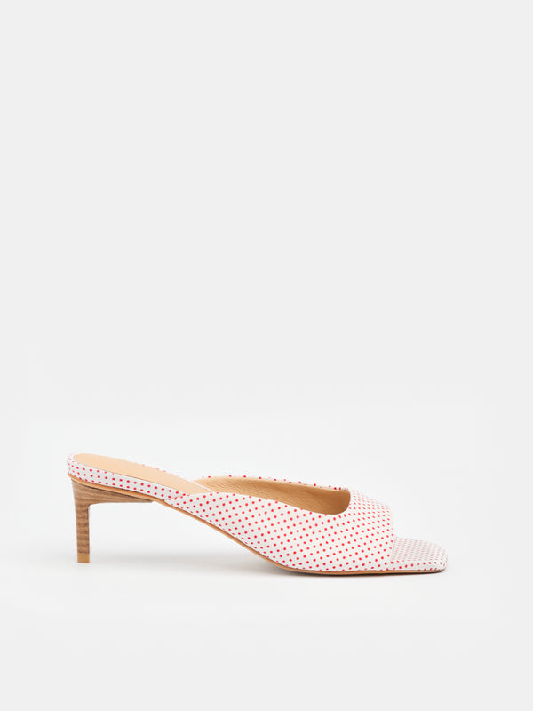 sol sana Tutu Mule Red Polka Dot
