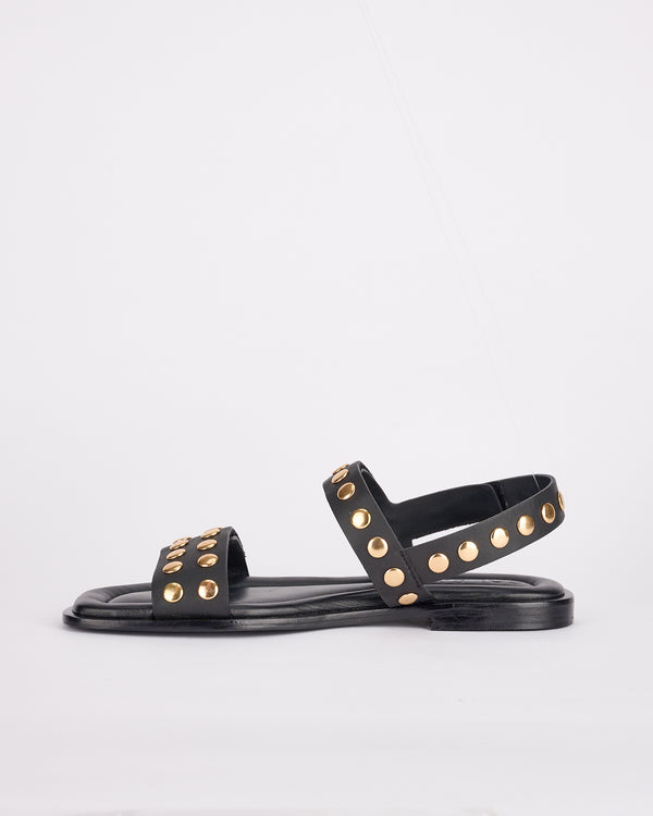 Sol Sana Vella Sandal Black / Gold