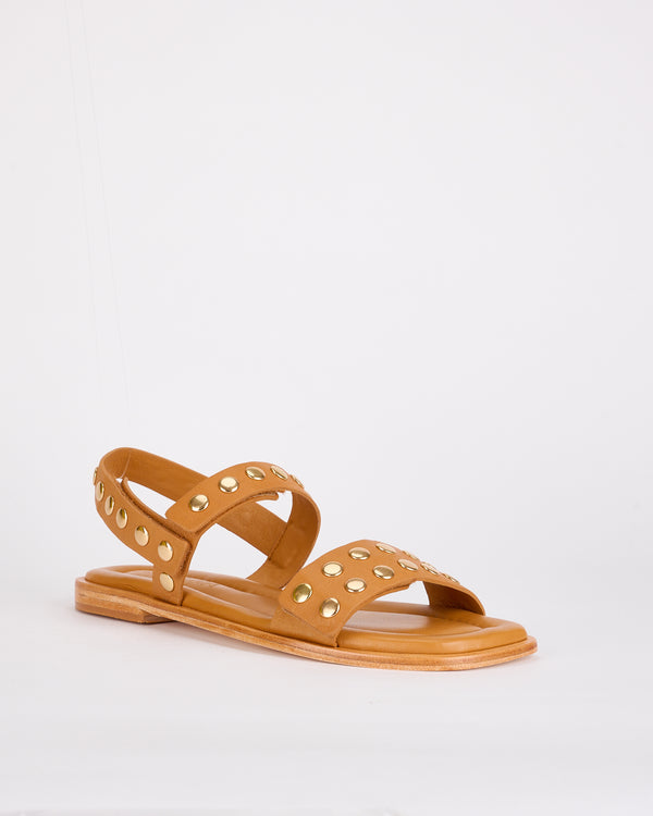 Sol Sana Vella Sandal Deep Tan / Gold