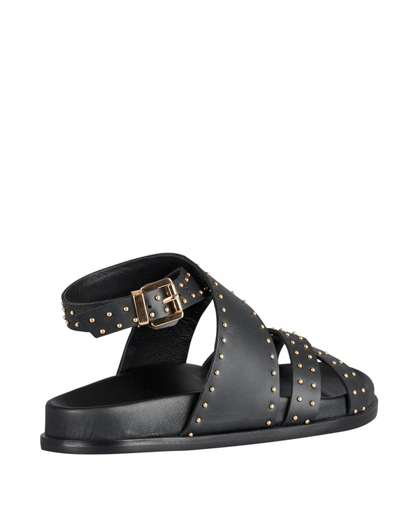 Sol Sana Vesper Footbed Black/Gold