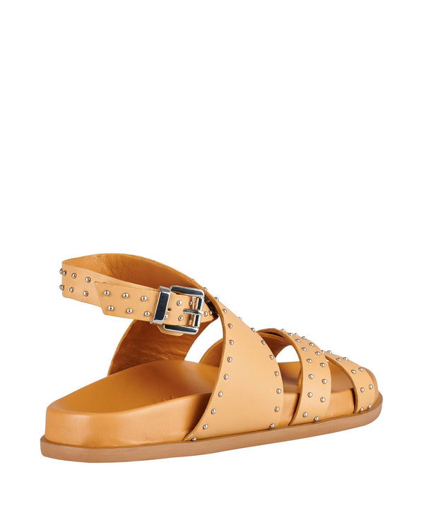 Sol Sana Vesper Footbed Tan/Silver