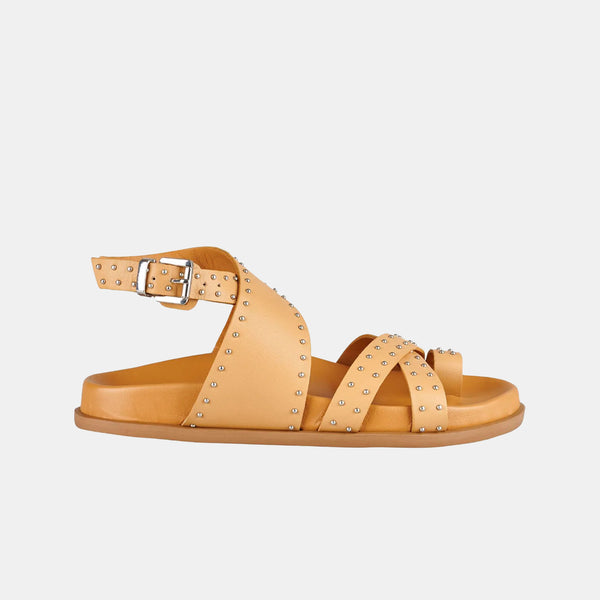 sol sana Vesper Footbed Tan/Silver