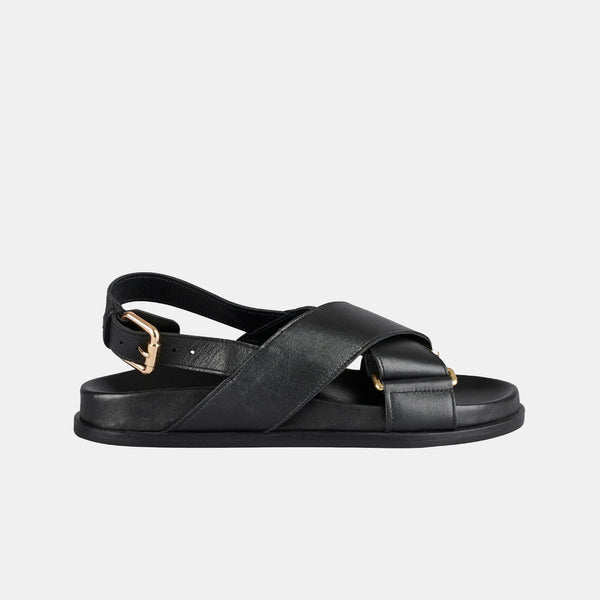 sol sana Viola Footbed Black