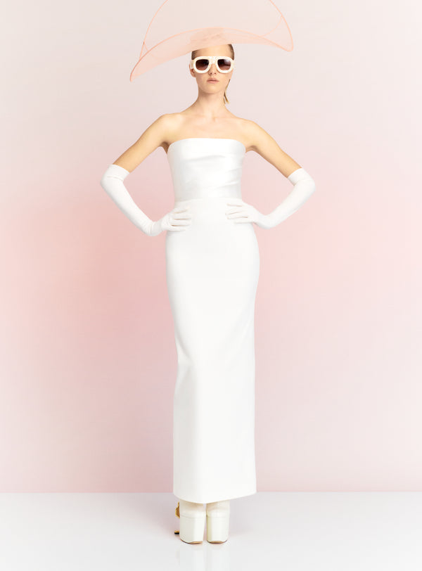 solace london The Afra Maxi Dress in Cream